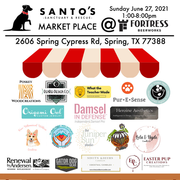 Santo's Market Place - June 27,2021 @ Fortress Beerworks