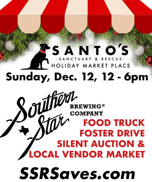 🐾🐶Join us 12/12 from 12-6 at @southernstarbrewingco for a Holiday Market and Foster Driv