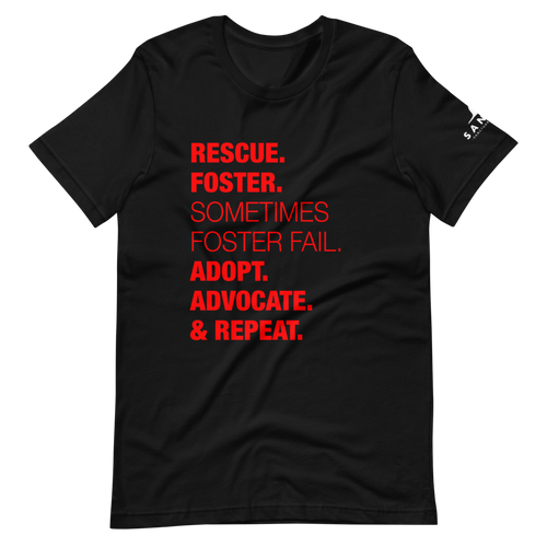 SSR TYE DYE - T-shirt – Santos Sanctuary and Rescue